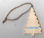 Sapin en bois 6 cm pour décoration