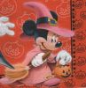 Serviette Mickey sorcier 33 cm X 33 cm 2 plis