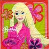 Serviette papier Barbie 33 cm X 33 cm 2 plis