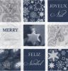 Serviette papier Joyeux Noël et cadeau  33 cm X 33 cm 3 plis