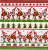 Serviette papier Lutin de Noël 33 cm X 33 cm 3 plis