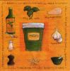 Serviette papier Pistou et recette X 33 cm 3 plis