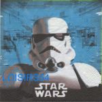 Serviette papier Star Wars le film 33 cm x 33 cm pour décoration
