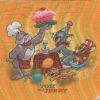 Serviette papier Tom et Jerry et le gateau