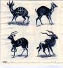 Serviette papier chamois 33 cm X 33 cm 3 plis