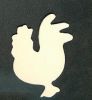 Support bois coq en bois à peindre 50 mm x 35mm