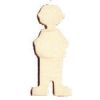 Support bois garçon en bois à peindre 80 mm x 30mm