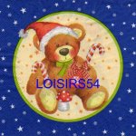 Serviette papier ourson Noël