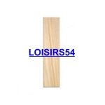 Lettre bois 1,85 cm I lot de 5 pieces