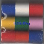 Papier crépon lot de 9 x 10 M couleur divers