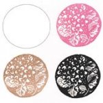 Set 4 Encreurs blanc, noir, bruns 