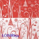 Serviette papier Noël et flocon 33 cm x 33 cm pour la décoration de table