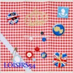 Serviette papier Angleterre et reine 33 cm x 38 cm