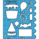 Gabarit de forme ShapeTemplate Fiskars anniversaire
