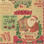 Serviette papier Happy Noël  33 cm X 33 cm 3 plis