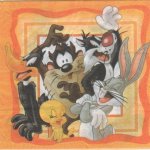 Serviette papier la famille Toon 33 cm X 33 cm 2 plis