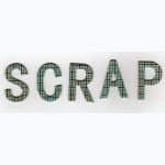 Lettres carton 3,5 cm  2 x 26 lettres