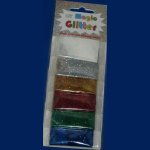 Lot de 6 paillettes de couleurs différentes