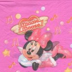 Serviette papier Minnie music  33 cm X 33 cm 