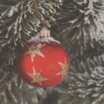Serviette papier Noël et Boule étoilé 38 cm X 38 cm 3 plis