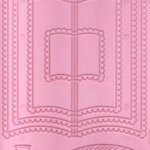 Plaque embossage motif livre et coeur