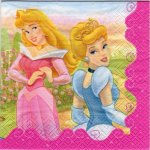 Serviette papier 4 princesses de 33 cm X 33 cm 3 plis