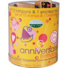 Aladine 15 tampons anniversaire