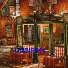 Serviette papier café chez Michelle