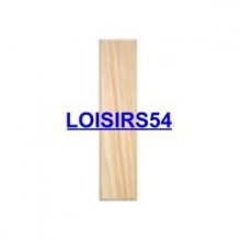 Lettre bois 1,85 cm I lot de 5 pieces
