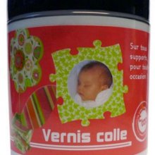 Vernis colle brillant 250 ml
