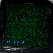 Encreur vert foncé  25 mm pour décoration de cartes