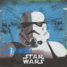 Serviette papier Star Wars le film 33 cm x 33 cm pour décoration