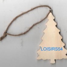Sapin en bois 6 cm pour décoration