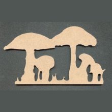 Champignons MDF 140 mm x 50 mm