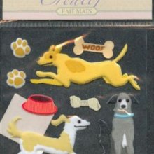 Stickers 3 D chien