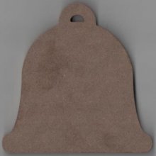 Cloche MDF à peindre 130 mm x 100 mm