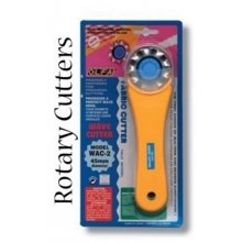 Cutteur Olfa 45mm ondulé/cart. pour découpe scrapbooking
