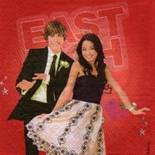Serviette papier High School Musical 3