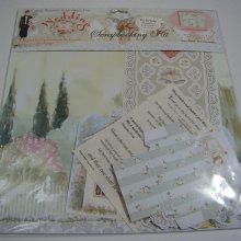 Kit scrapbooking Mariage 12 feuilles 30 cm x 30 cm