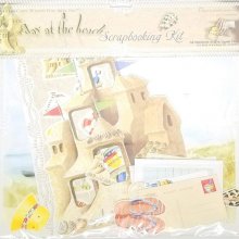 Kit scrapbooking la plage 12 feuilles 30 cm x 30 cm