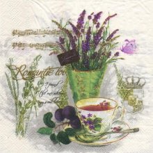 Serviette papier Lavande et Sud 33 cm X 33 cm 2 plis 