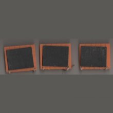 Mini tableau ardoise lot de 3 pièces