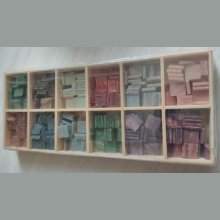 Mosaique acrylique 360 pièces carré couleurs 1 cm