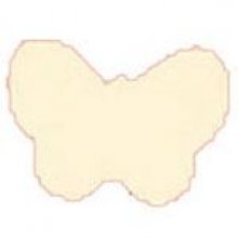 Support bois papillon en bois à peindre 75 mm x 50 mm