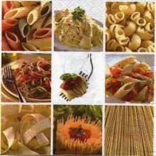 Serviette papier Pasta 33 cm X 33 cm 3 plis