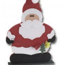 Père Noël en mousse à monter soi même