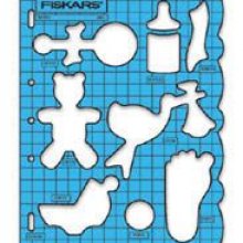 Pochoirs naissance pour carte naissance