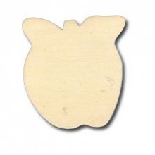 Support bois Pomme en bois 9 cm 