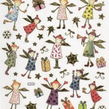 Stickers Noël et anges