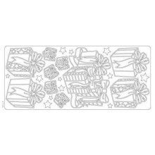 Stickers Cadeaux 230 mm x 100 mm